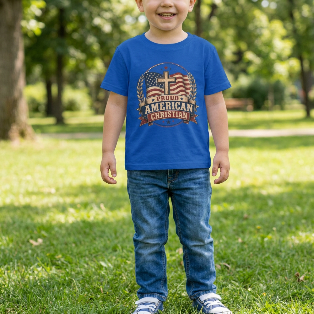 American Christian Toddler T-Shirt (2T-6T)