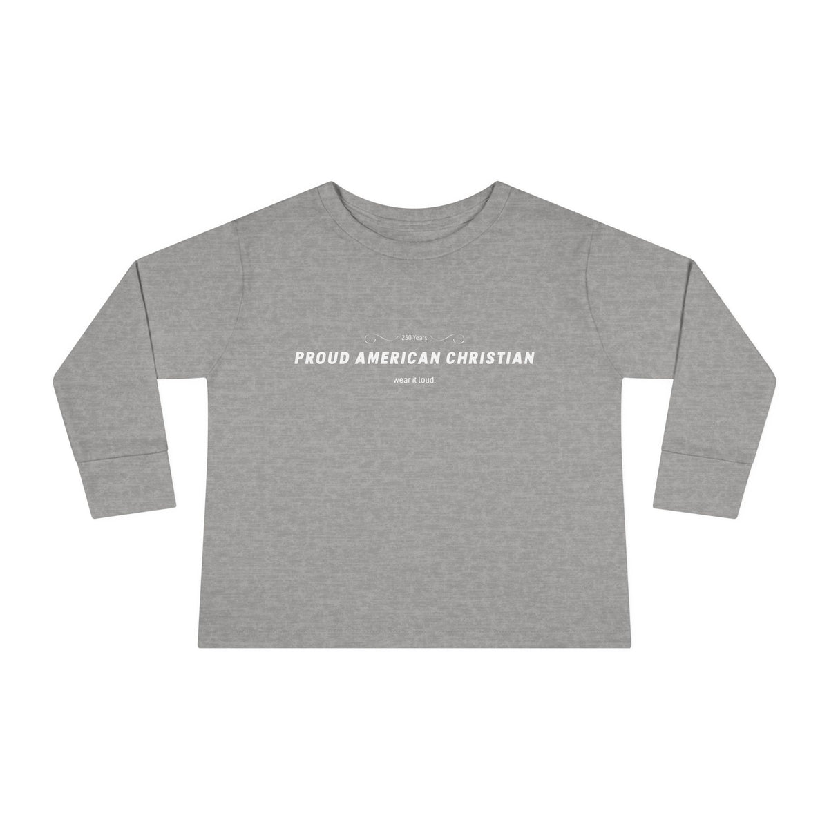 Toddler Long Sleeve T-Shirt for Boys and Girls