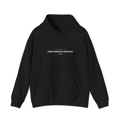 American Christian Hoodie — Patriotic Pullover (Ladies)