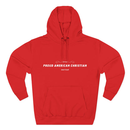 Christian Hoodie | Patriotic Design (Adult)