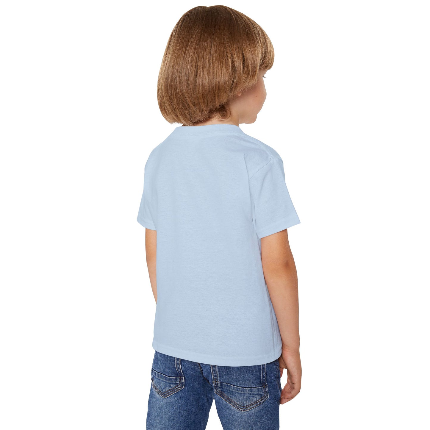 Toddler T-Shirt — Proud American Christian Flag Cross Design