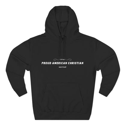 Christian Hoodie | Patriotic Design (Adult)