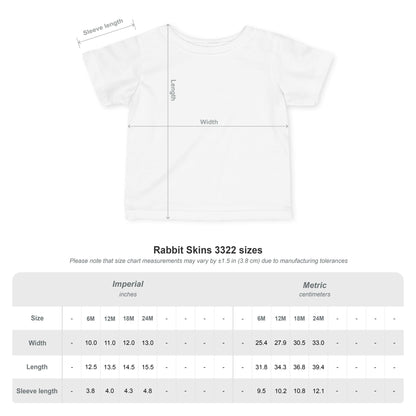 Infant Tee — "Proud American Christian" Cross & Flag Baby Shirt