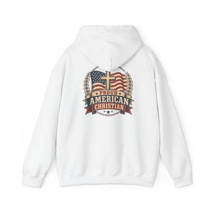 American Christian Hoodie — Patriotic Pullover (Ladies)