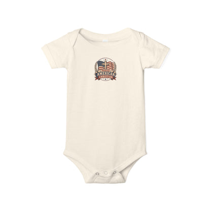 Infant Onesie - American Patriotic Baby Bodysuit