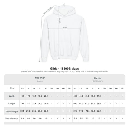 Proud American Christian Hoodie — Youth Patriotic Cross Pullover