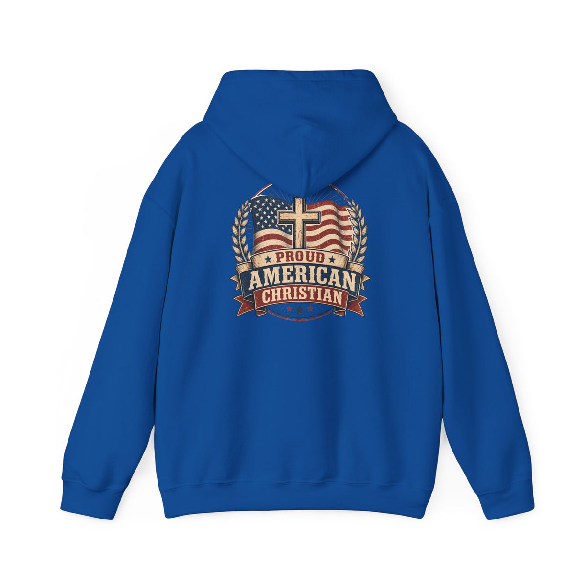 American Christian Hoodie — Patriotic Pullover (Ladies)