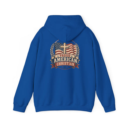 American Christian Hoodie — Patriotic Pullover (Ladies)
