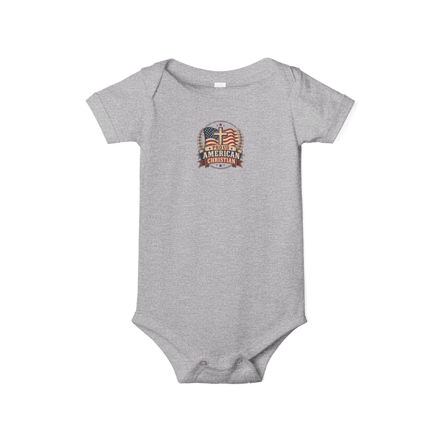 Infant Onesie - American Patriotic Baby Bodysuit