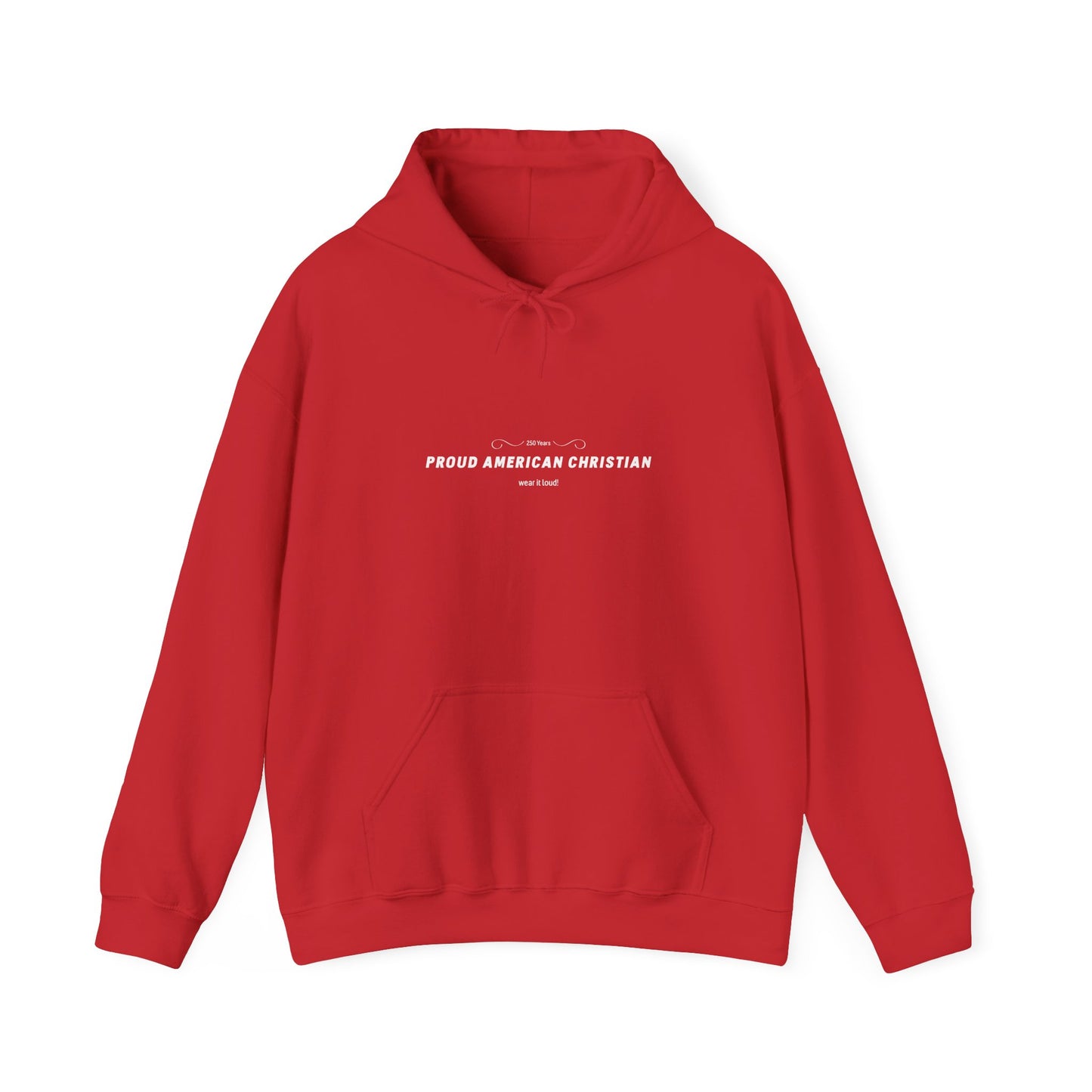 American Christian Hoodie — Patriotic Pullover (Ladies)