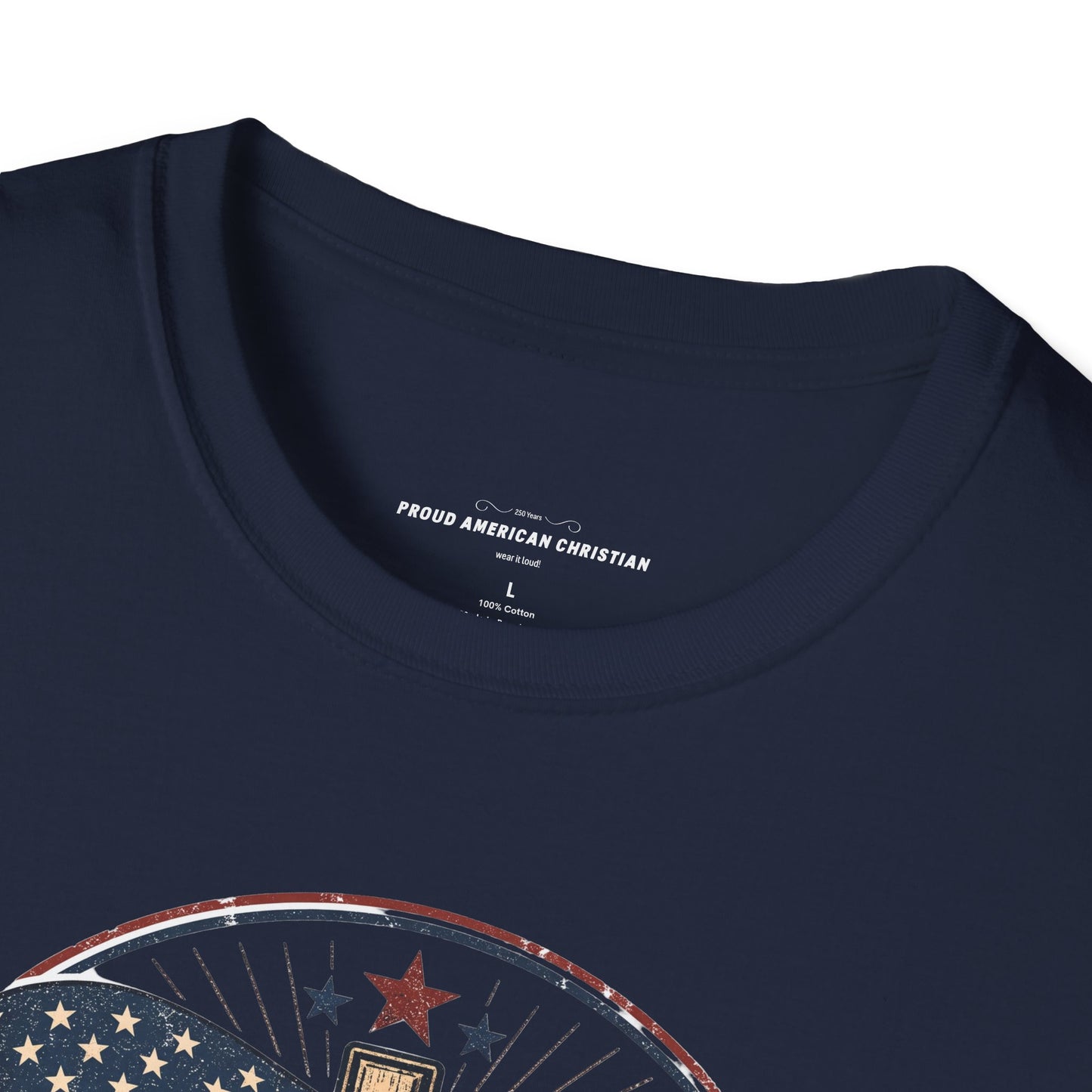 Christian T-Shirt | Patriotic Design Tee (Adult)