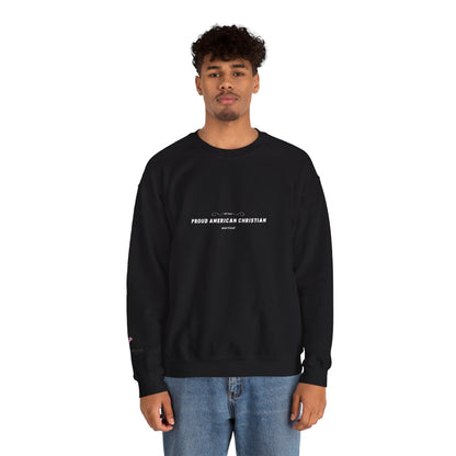 Proud American Christian Crewneck Sweatshirt