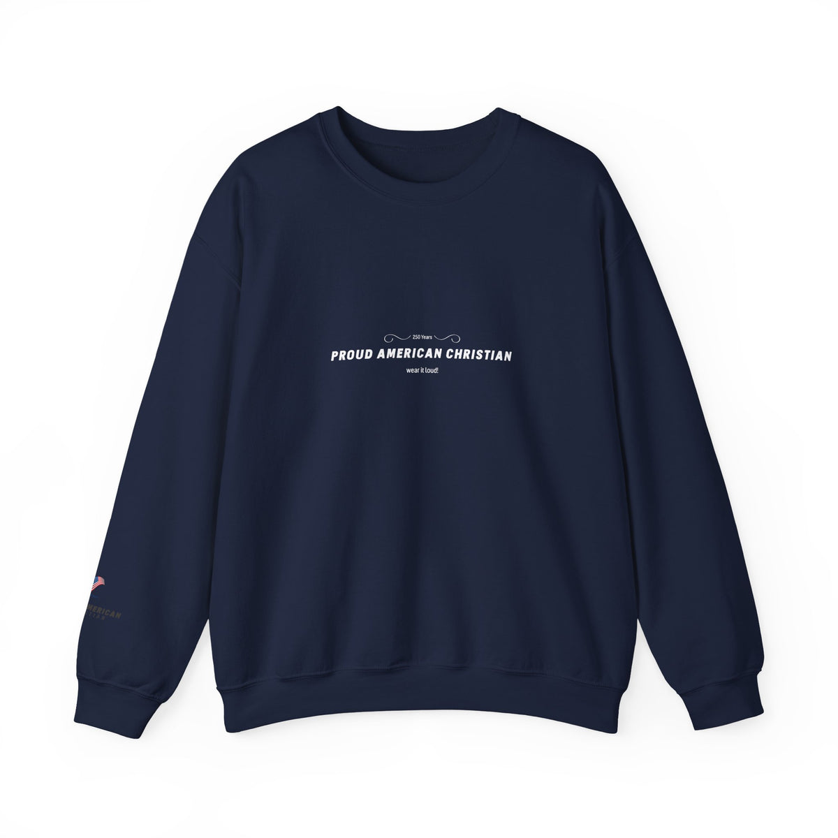 American Christian Crewneck Sweatshirt (Ladies)