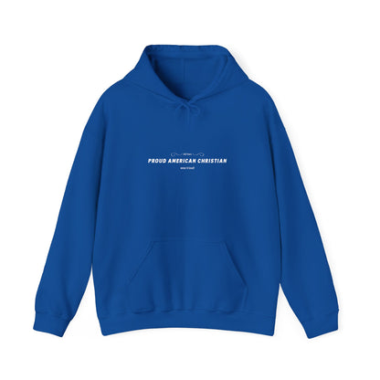American Christian Hoodie — Patriotic Pullover (Ladies)