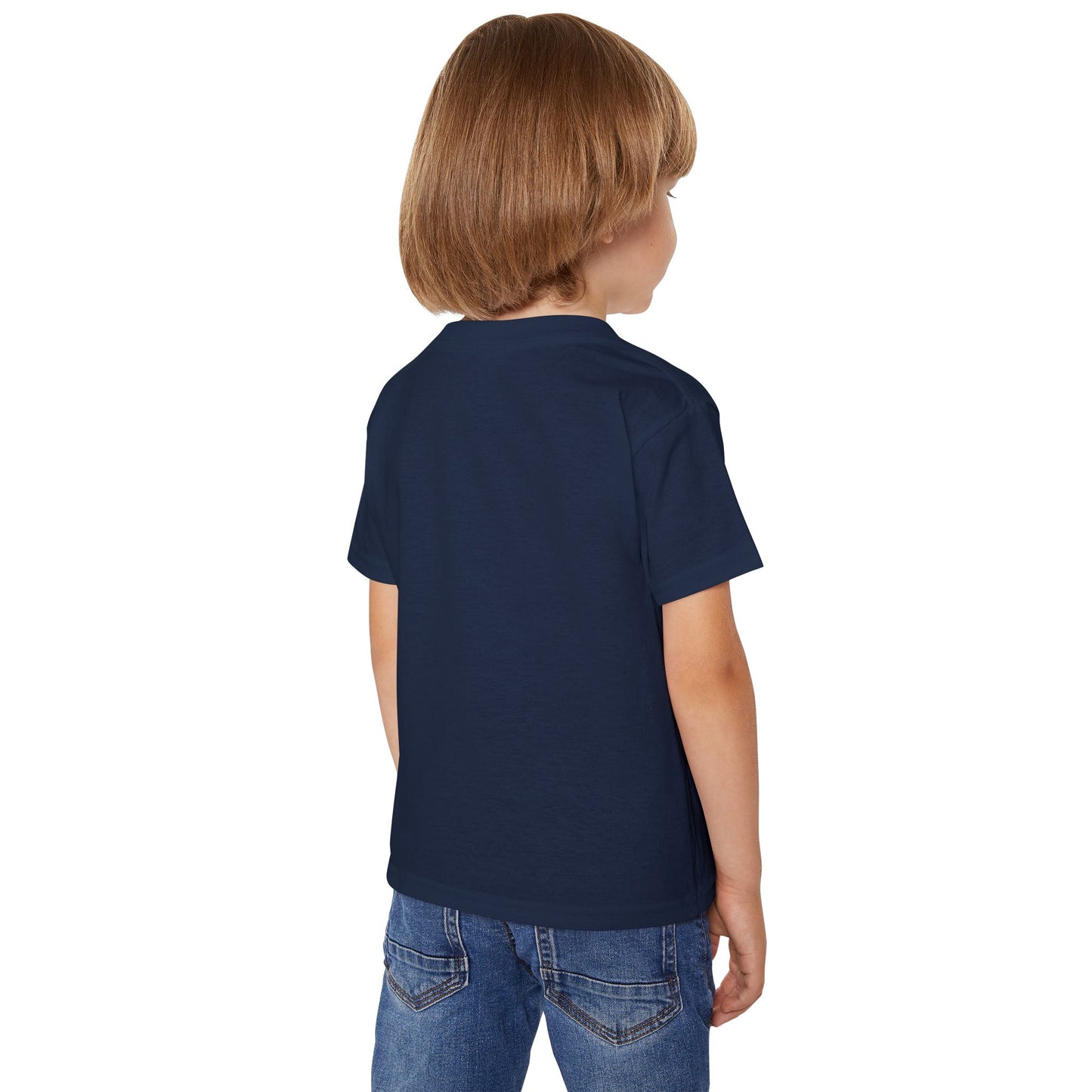 Toddler T-Shirt — Proud American Christian Flag Cross Design