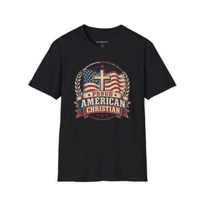 Christian T-Shirt | Patriotic Design Tee (Adult)