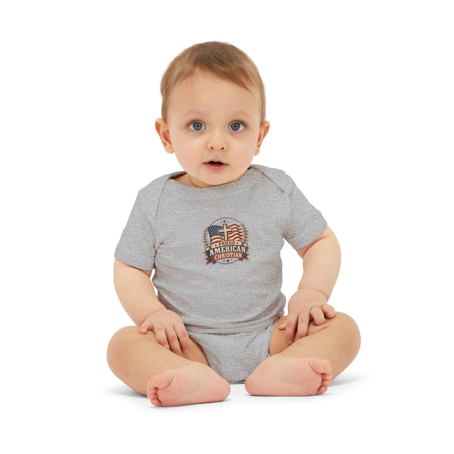 Infant Onesie - American Patriotic Baby Bodysuit