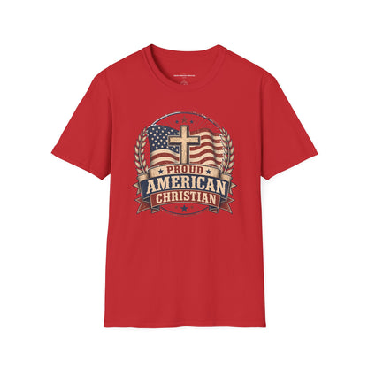 Christian T-Shirt | Patriotic Design Tee (Adult)