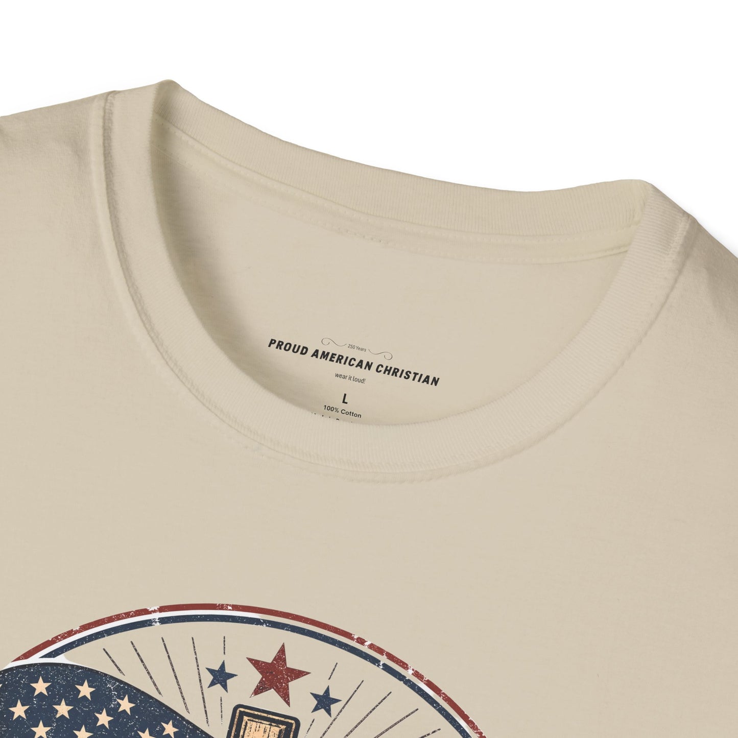 Christian T-Shirt | Patriotic Design Tee (Adult)