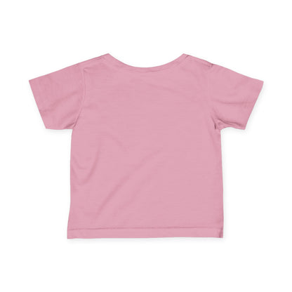 Infant Tee — "Proud American Christian" Cross & Flag Baby Shirt