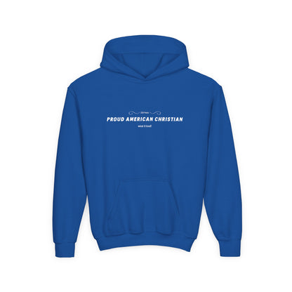 American Christian Hoodie — Youth Patriotic Pullover