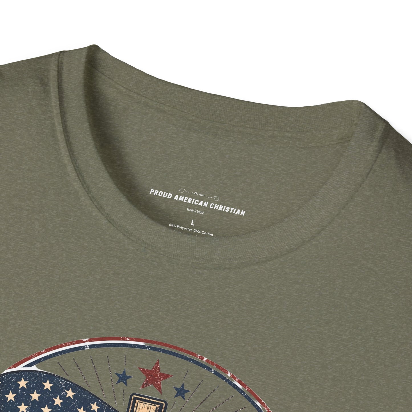 Christian T-Shirt | Patriotic Design Tee (Adult)
