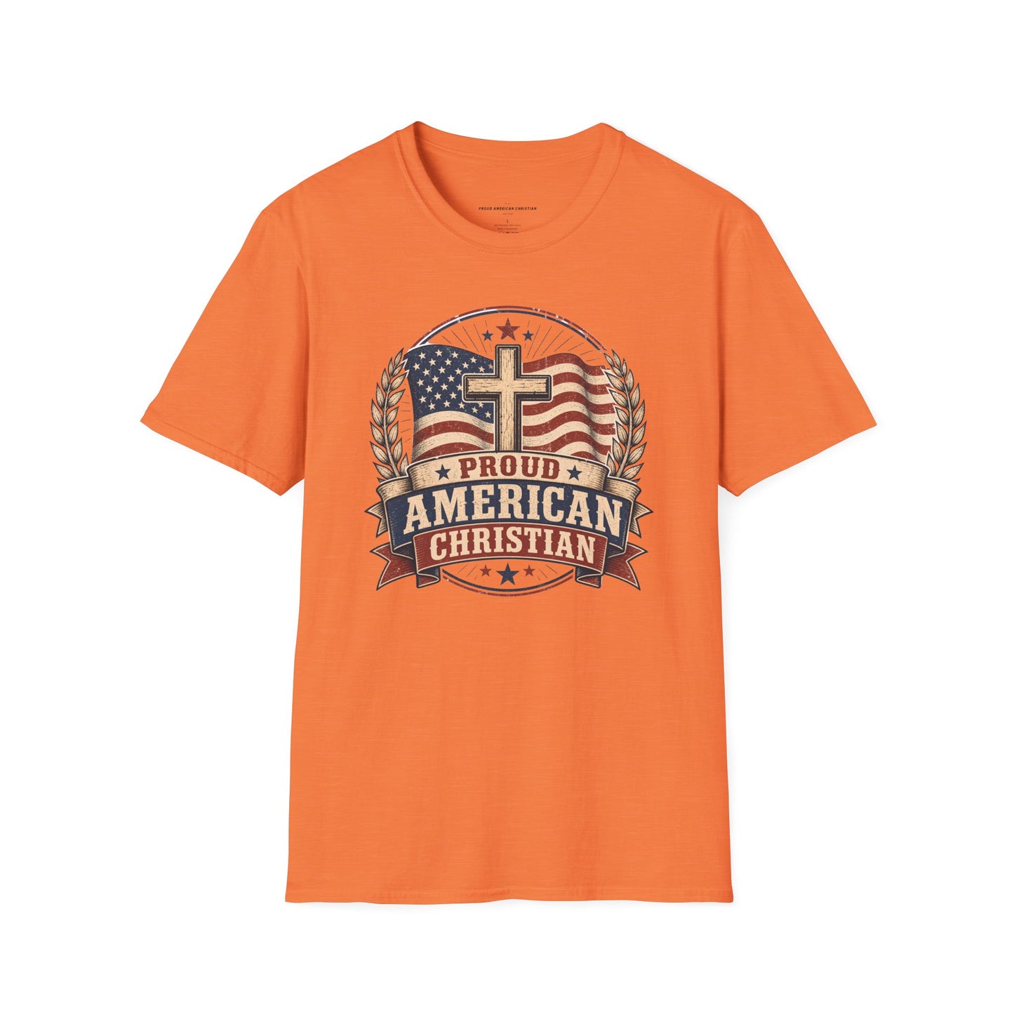 Christian T-Shirt | Patriotic Design Tee (Adult)