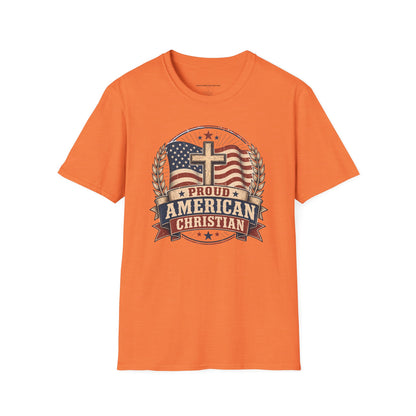 Christian T-Shirt | Patriotic Design Tee (Adult)