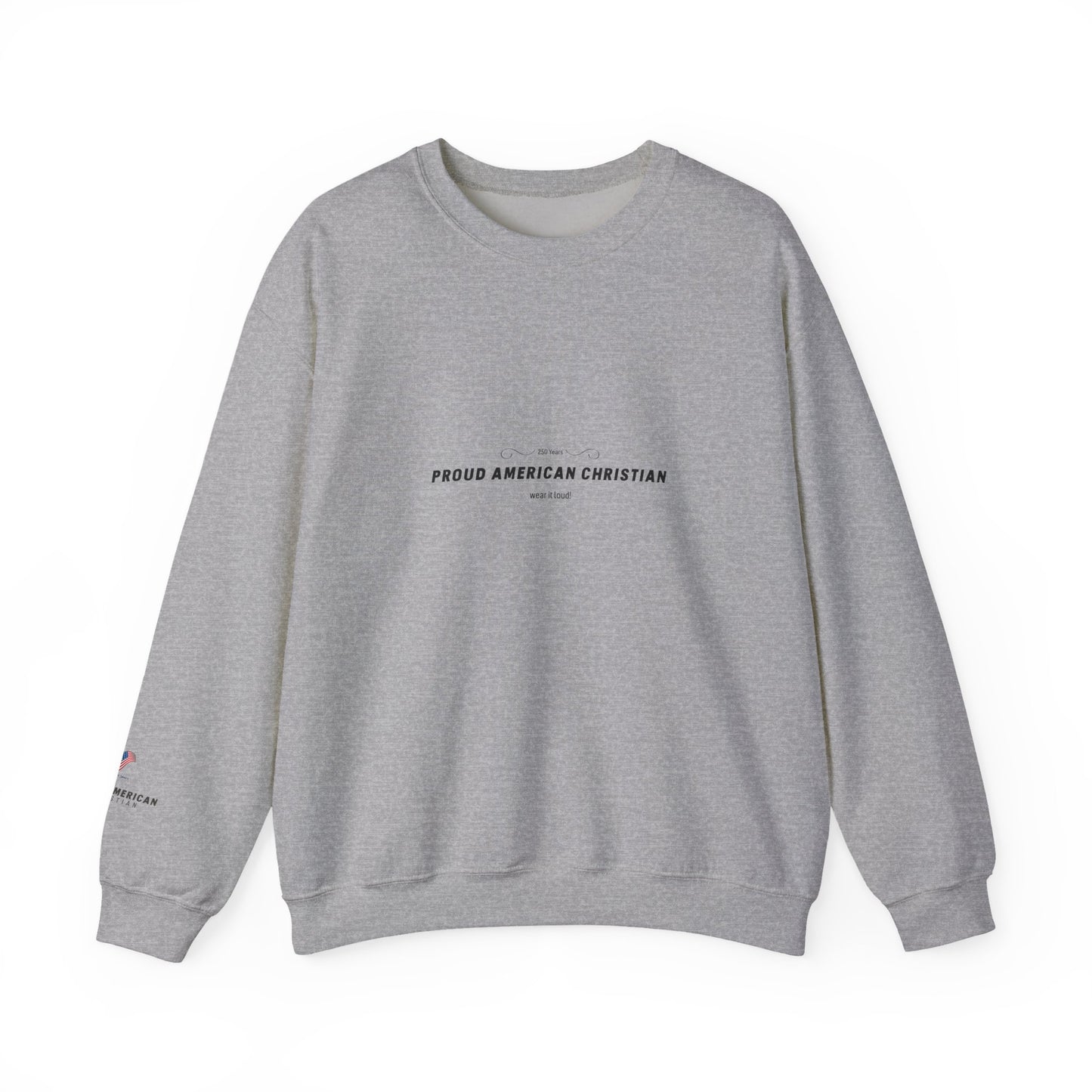 American Christian Crewneck Sweatshirt (Ladies)