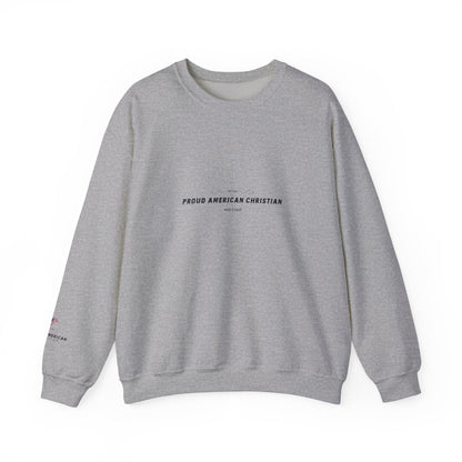 American Christian Crewneck Sweatshirt (Ladies)