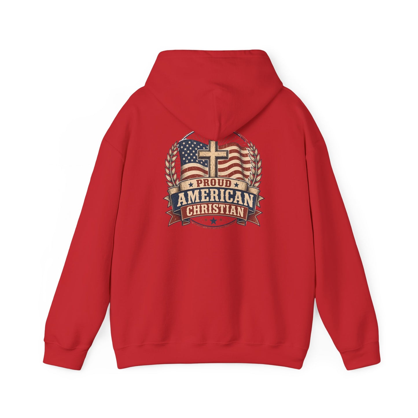 American Christian Hoodie — Patriotic Pullover (Ladies)