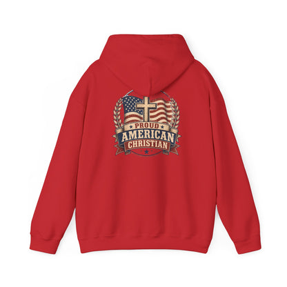 American Christian Hoodie — Patriotic Pullover (Ladies)