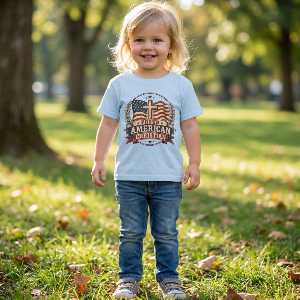American Christian Toddler T-Shirt (2T-6T)