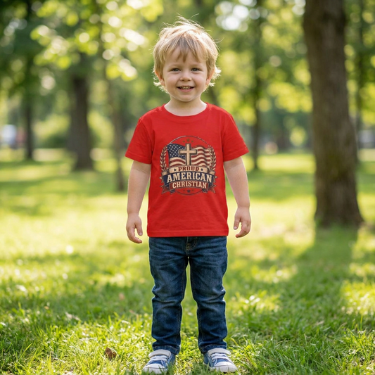 American Christian Toddler T-Shirt (2T-6T)