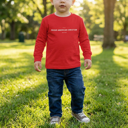 Toddler Long Sleeve T-Shirt for Boys and Girls