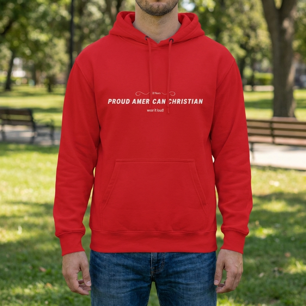 Christian Hoodie | Patriotic Design (Adult)