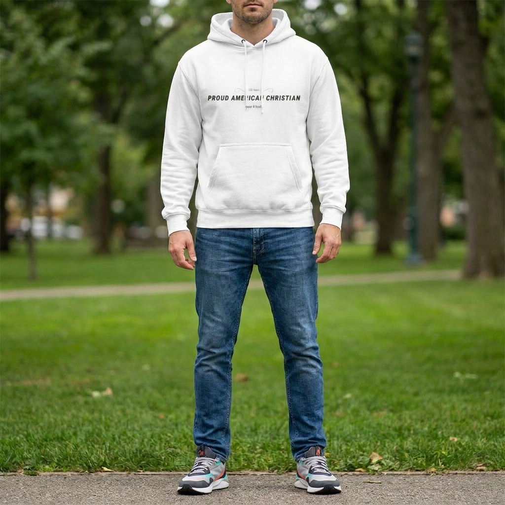 Christian Hoodie | Patriotic Design (Adult)