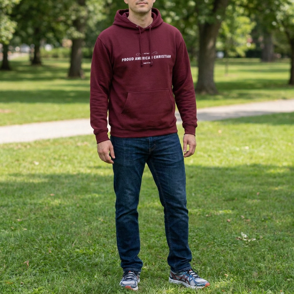 Christian Hoodie | Patriotic Design (Adult)