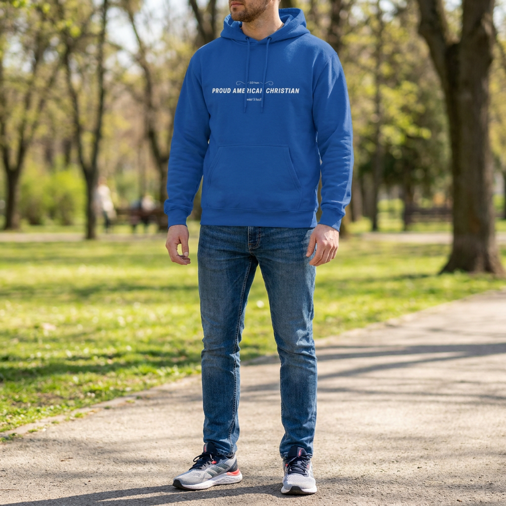Christian Hoodie | Patriotic Design (Adult)
