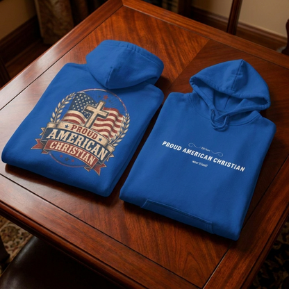 Christian Hoodie | Patriotic Design (Adult)