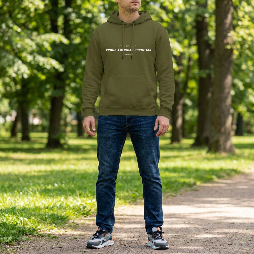 Christian Hoodie | Patriotic Design (Adult)