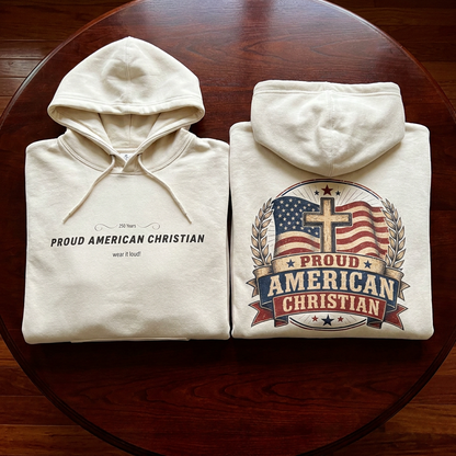Christian Hoodie | Patriotic Design (Adult)