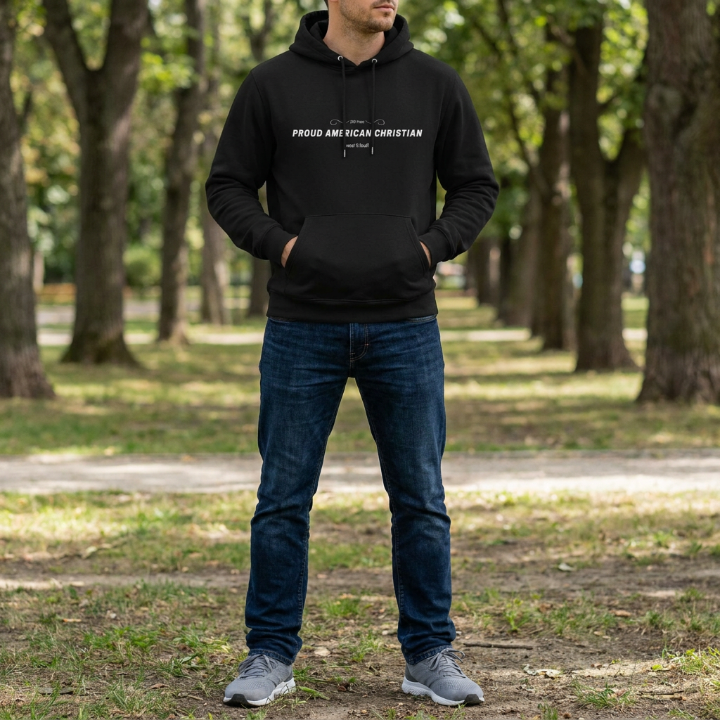 Christian Hoodie | Patriotic Design (Adult)
