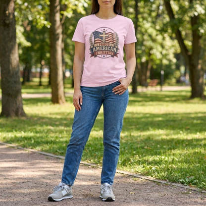 Christian T-Shirt | Patriotic Design Tee (Adult)