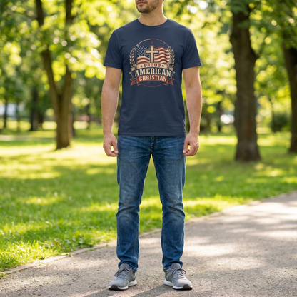 Christian T-Shirt | Patriotic Design Tee (Adult)