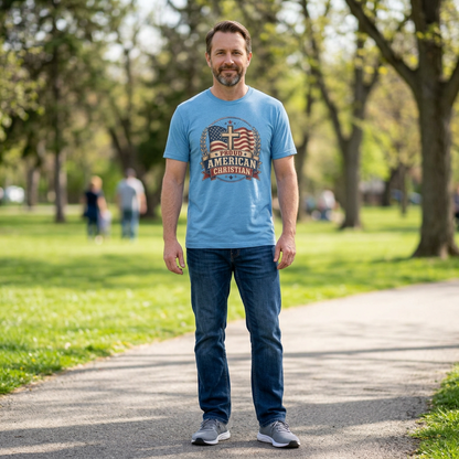 Christian T-Shirt | Patriotic Design Tee (Adult)