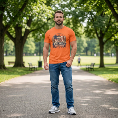 Christian T-Shirt | Patriotic Design Tee (Adult)