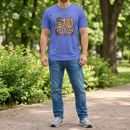Christian T-Shirt | Patriotic Design Tee (Adult)