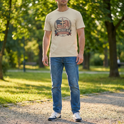 Christian T-Shirt | Patriotic Design Tee (Adult)