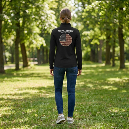 Proud American Christian Quarter-Zip Pullover